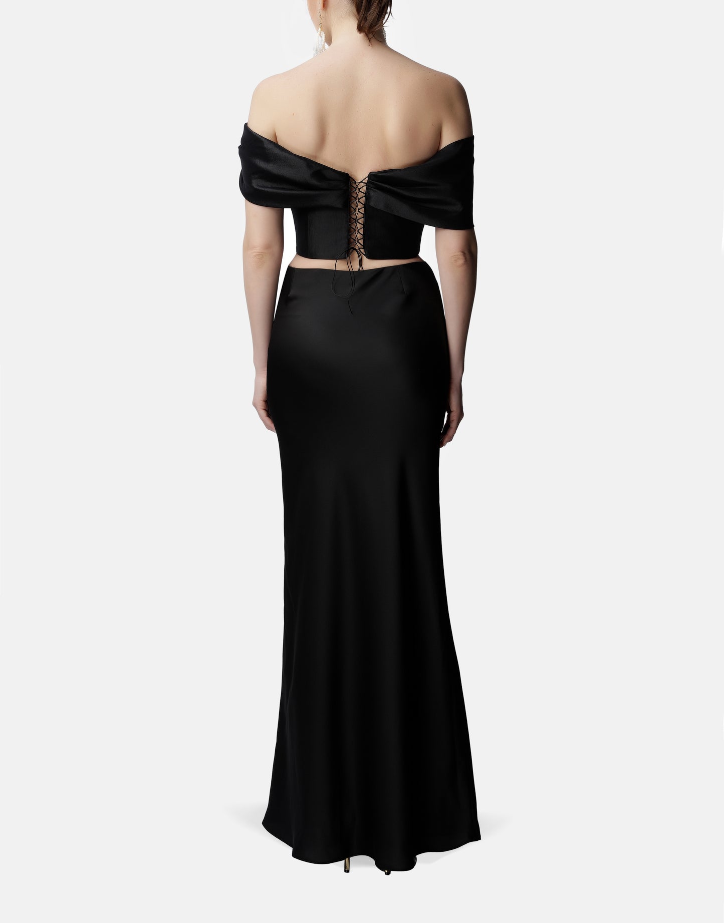 Jessie - Black Maxi Skirt