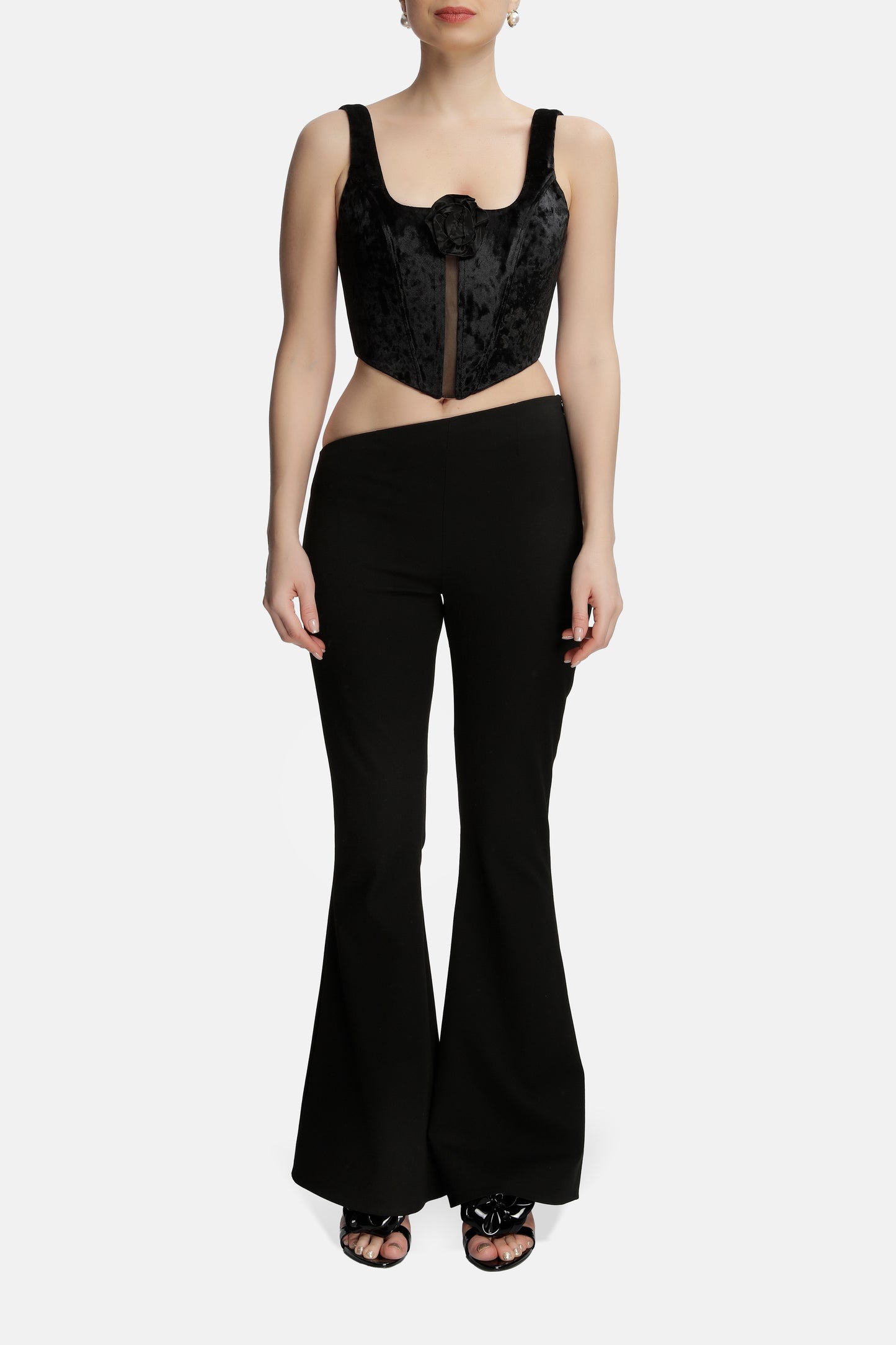 Serena - Asymmetrical Flared Pants