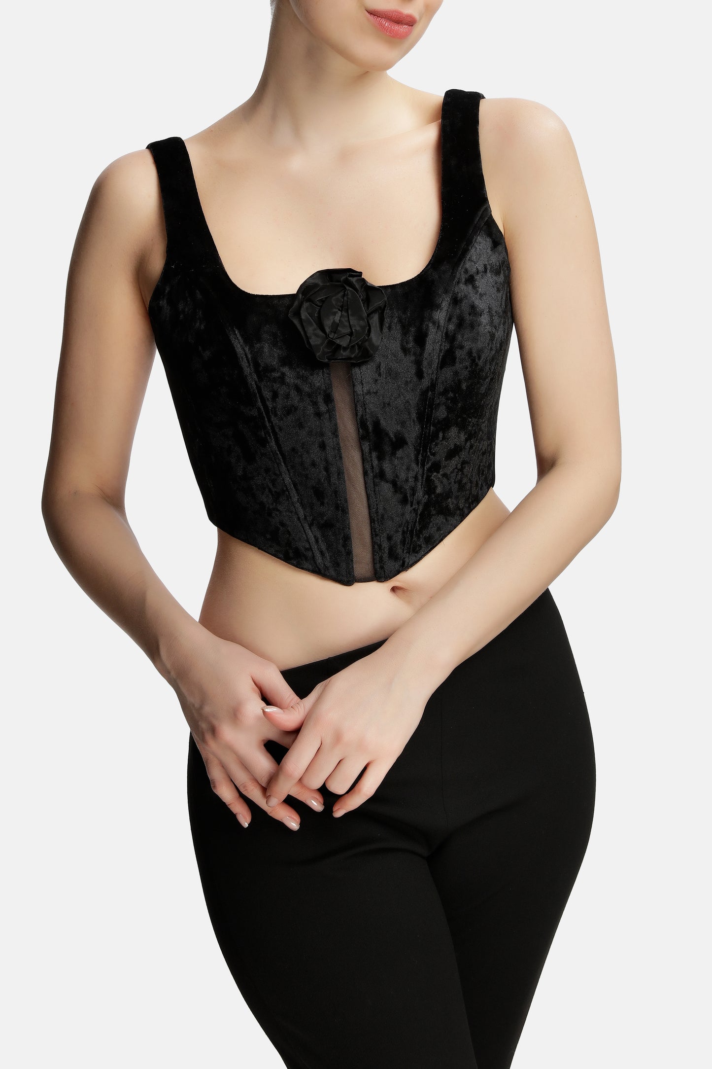 Chelina R - Velvet Corset